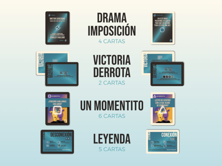 Tipo de cartas Jirafas y Chacales 3