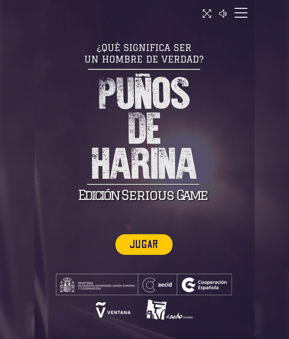 Videojuego sobre masculinidades para El Aedo Teatro